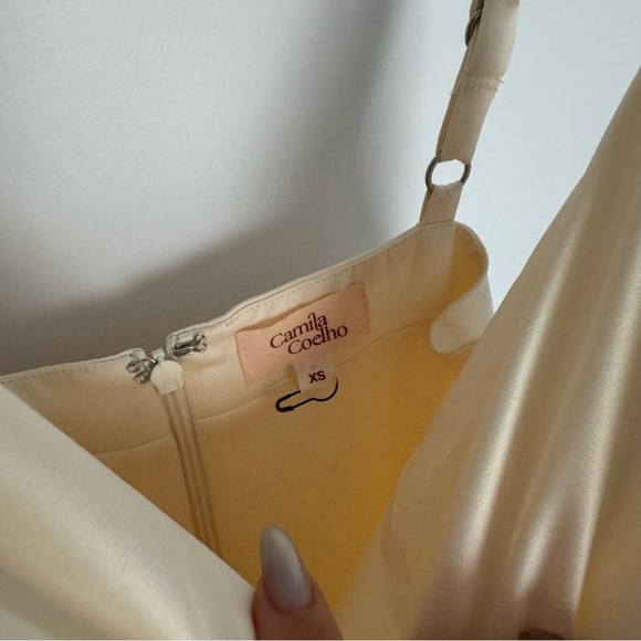 CAMILA COELHO
Reyna Maxi Dress In Pearl White size XS - Picture 13 of 15